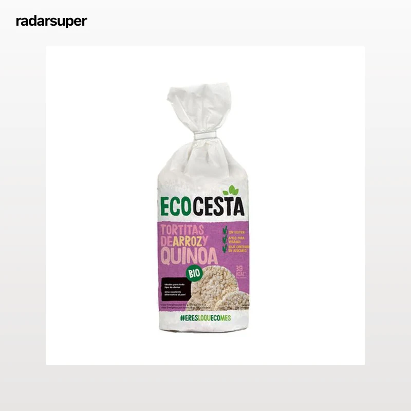 Tortitas de arroz bio Ecocesta 120g quinoa