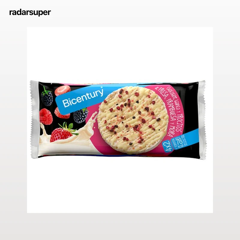 Tortitas arroz choco blanco y frutos rojos Bicentury 131g