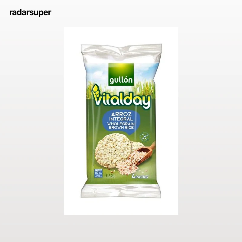 Tortitas de arroz integral Vitalday 115g
