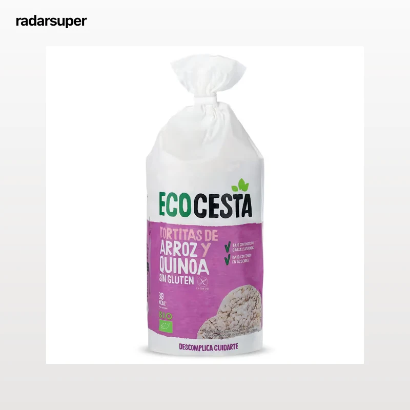 Tortitas de arroz y quinoa Ecocesta 120 g