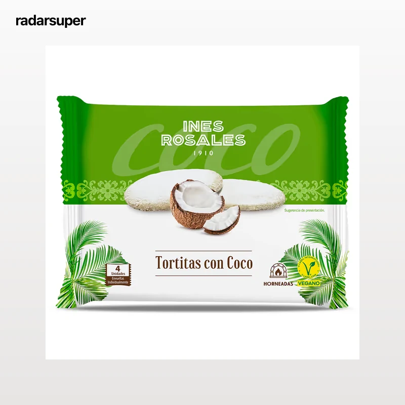 Tortitas con coco Inés Rosales 120 g