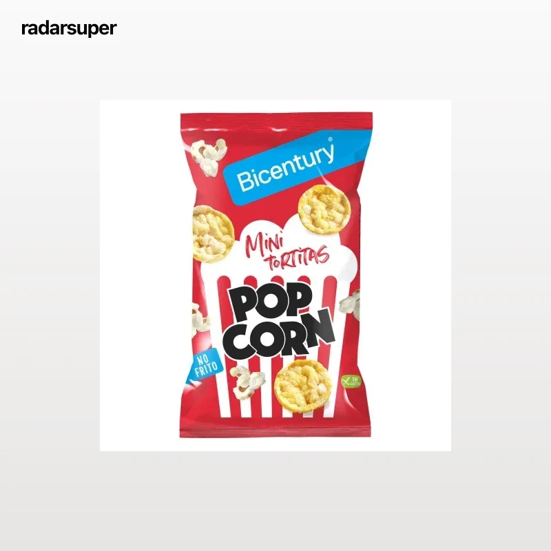 Tortitas de maíz Pop Corn Bicentury sin gluten 70 g.
