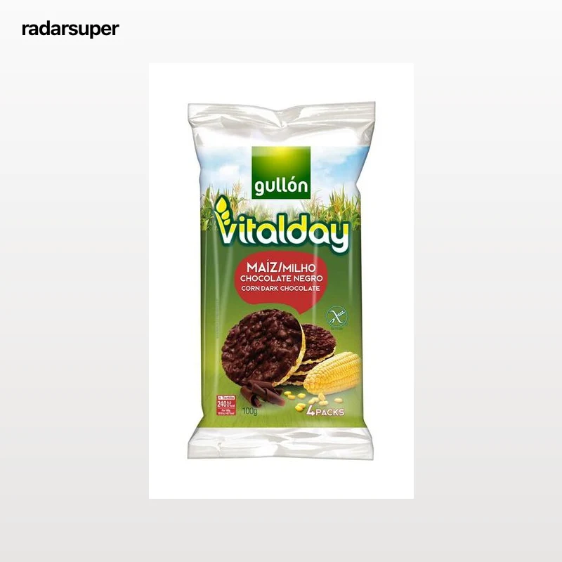 Tortitas maiz Vitalday 100g chocolate