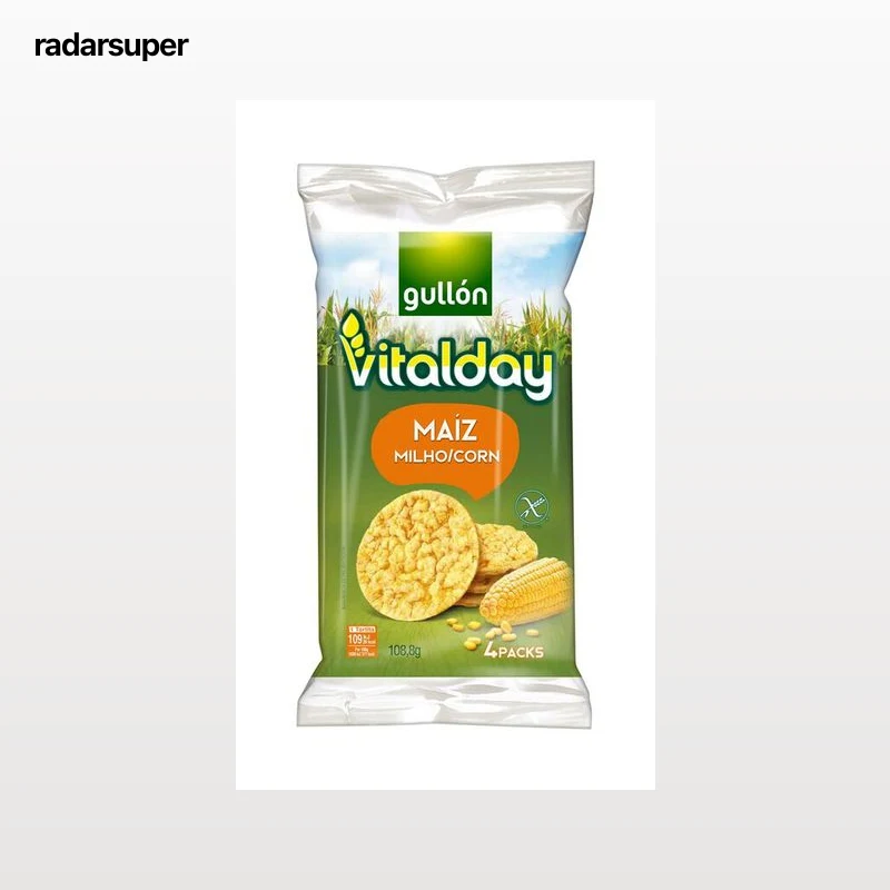 Tortitas de maíz Vitalday 108g