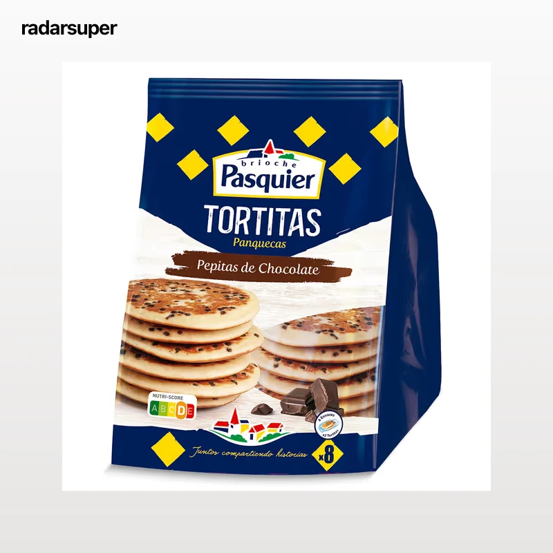 Tortitas con pepitas de chocolate Brioche Pasquier 280 g