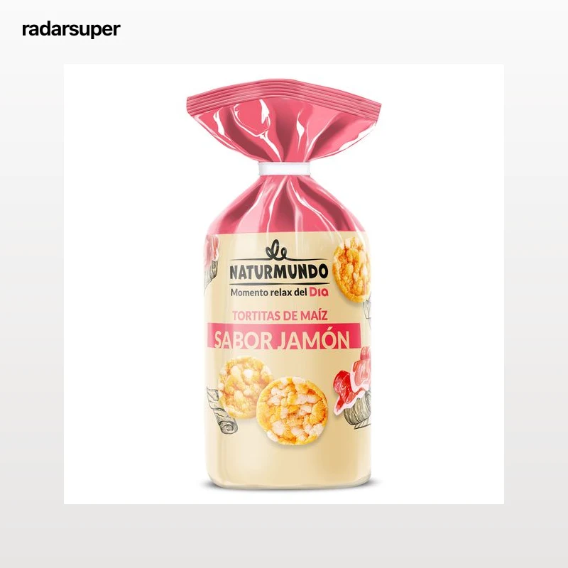 Tortitas sabor jamón Dia Naturmundo 123 g