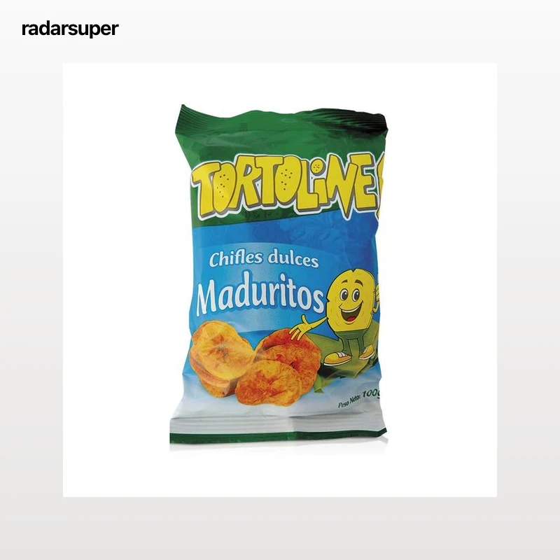 TORTOLINES Plátano frito maduro dulce bolsa de 114 g.