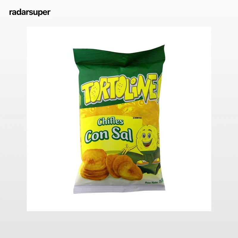 TORTOLINES Plátano frito salado bolsa de 114 g.