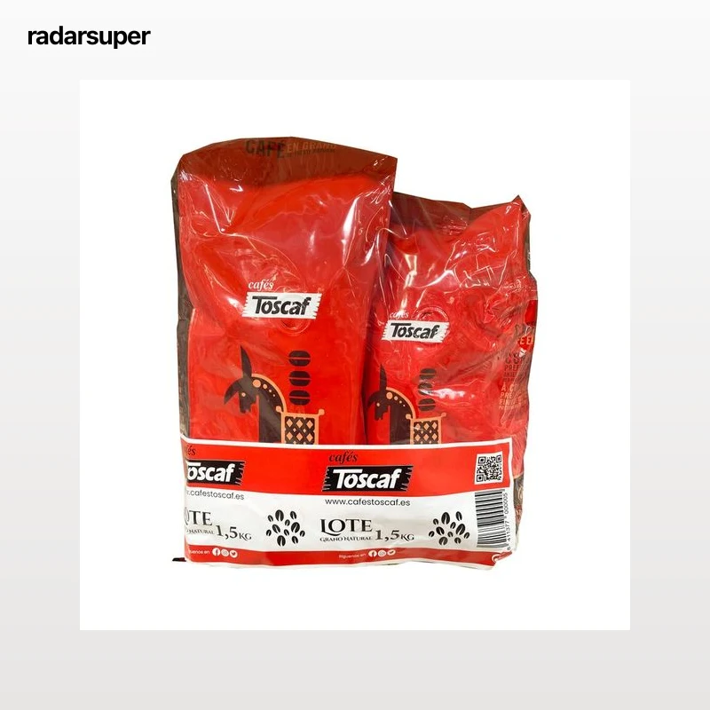 TOSCAF Café en grano natural 1,5 kilos