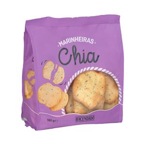 Tostadas con semillas de chía Marinheiras