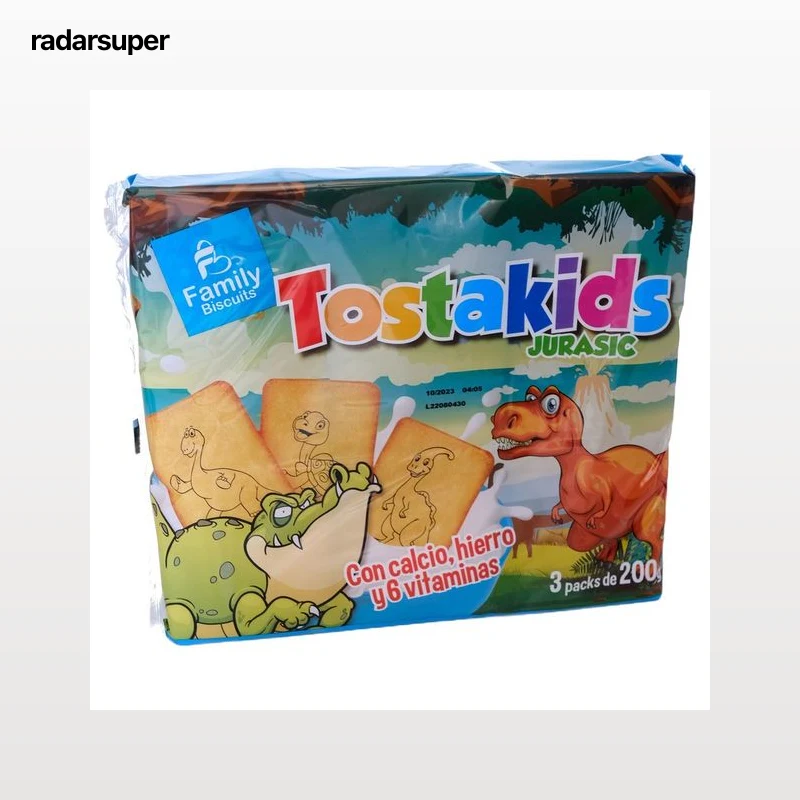 TOSTAKIDS Family Galletas infantiles 600 g.