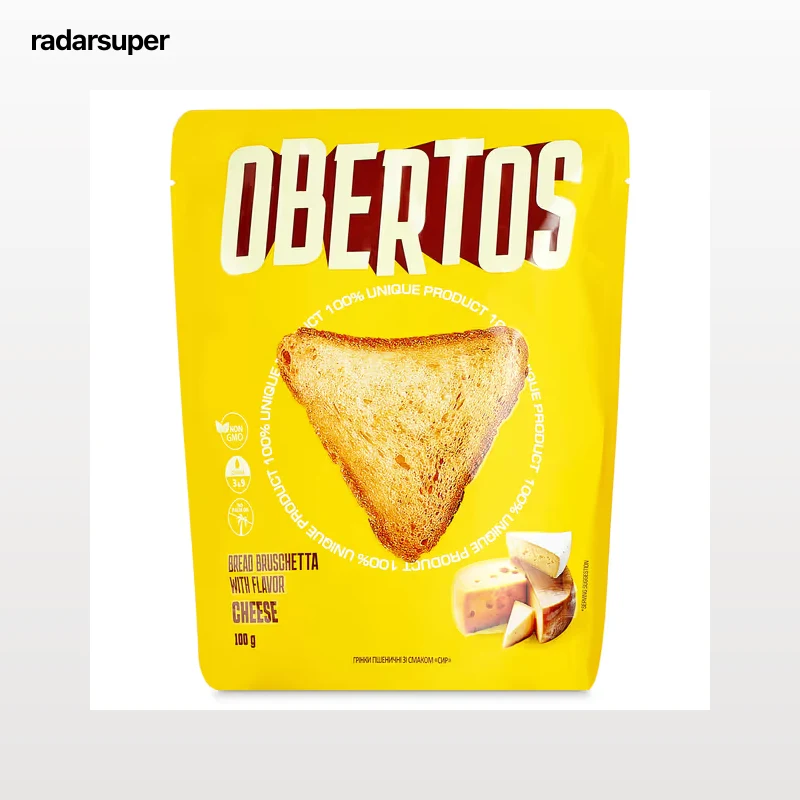 Tostas sabor queso 100 g