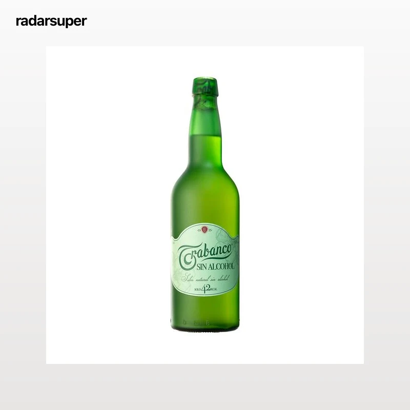 TRABANCO Sidra natural sin alcohol botella 70 cl.
