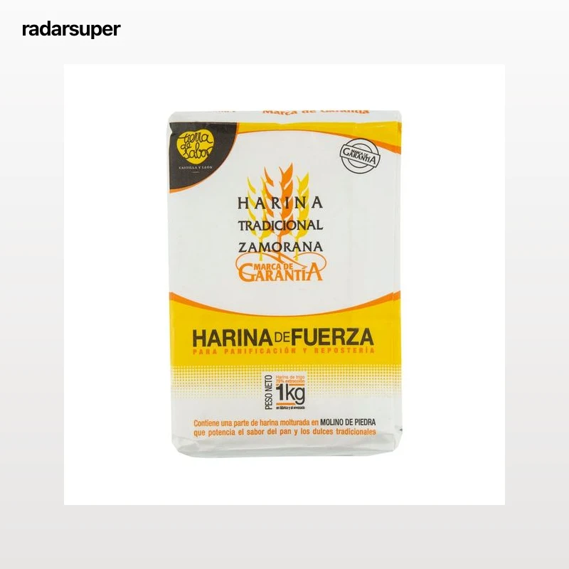 LA TRADICIONAL Harina de trigo de fuerza tradicional 1 kg.