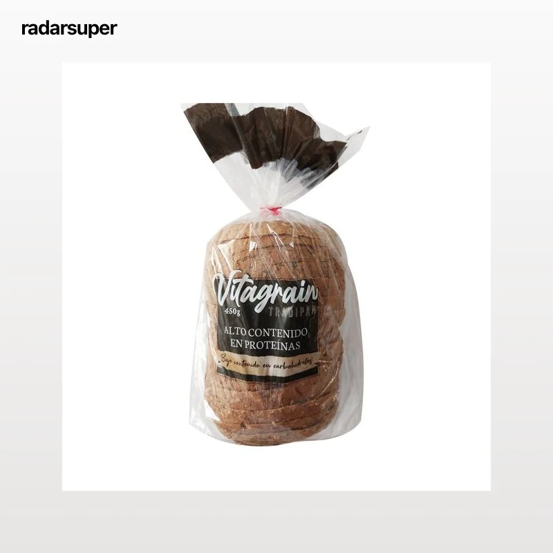 TRADIPAN Vitragrain Pan de molde con alto contenido en proteínas 450 g.