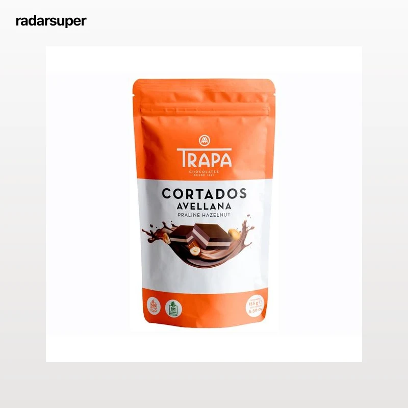 TRAPA Bombones cortados de avellanas 156 g.