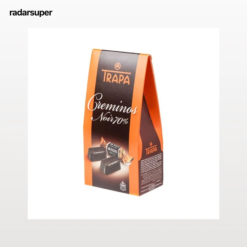 TRAPA Bombones creminos noir 70% 48 g.