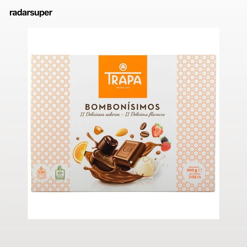 TRAPA Bombones de varios sabores 200 g.