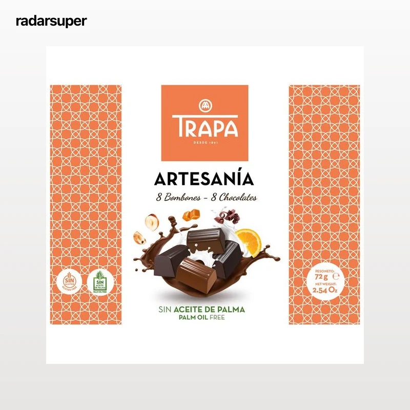 TRAPPA Surtido de bombones 75 g.