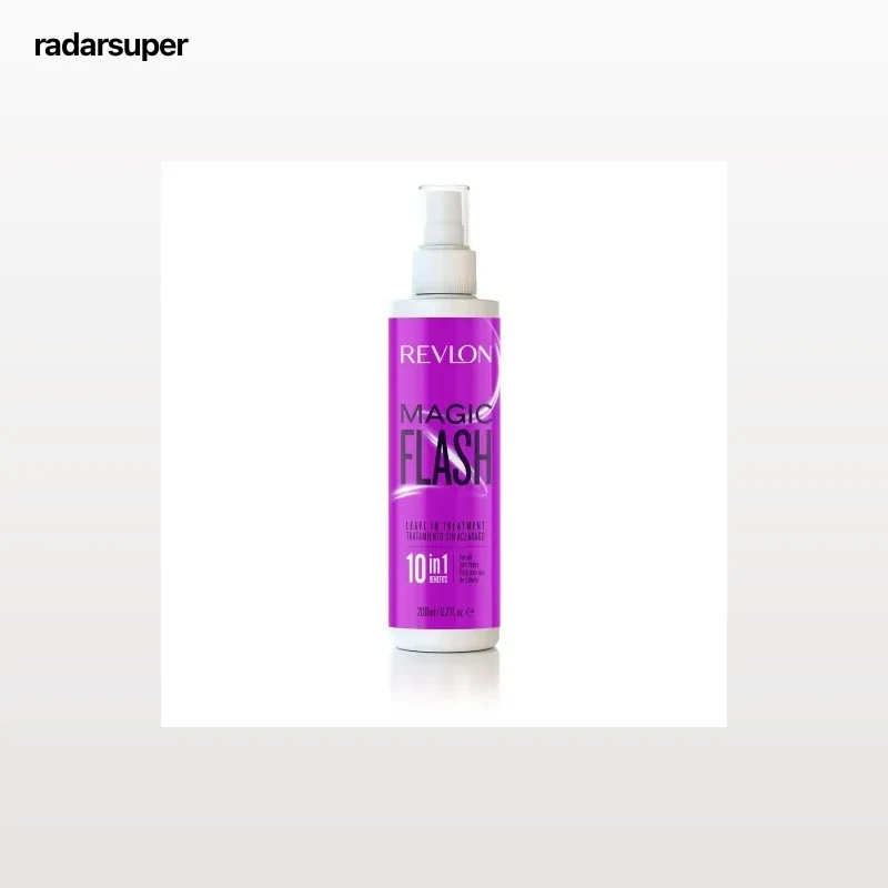 Tratamiento capilar sin aclarado 10 beneficios en 1 Magic Flash Revlon 200 ml.