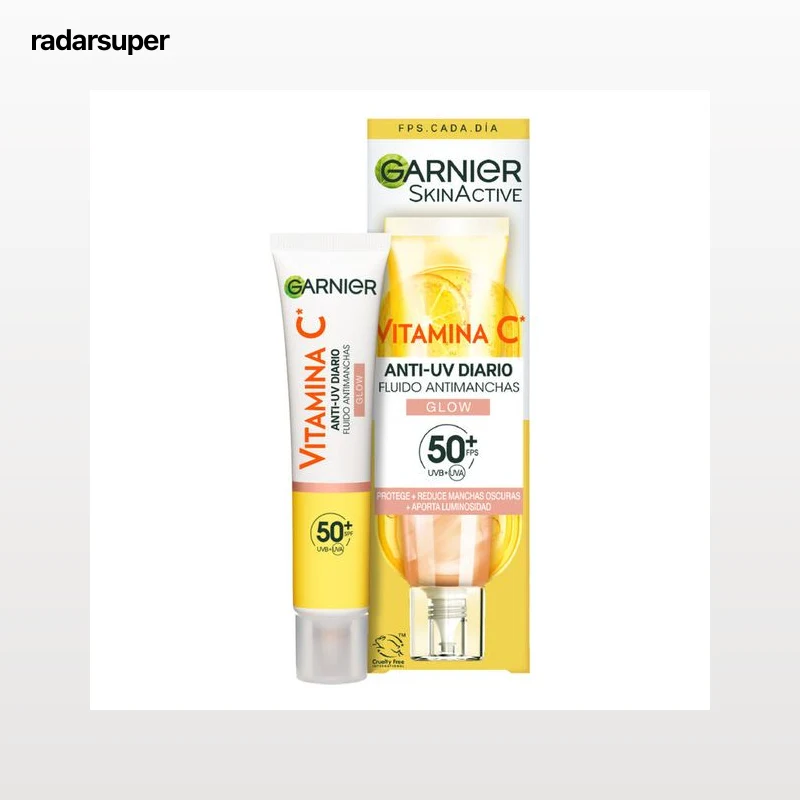 Tratamiento Facial Skinactive Garnier 40 ml Glow Sf+50