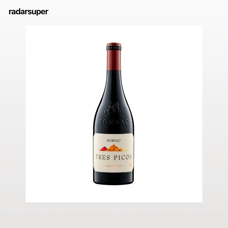 TRES PICOS Borsao Vino tinto con D.O. Campo de Borja 75 cl.