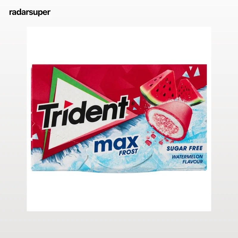 TRIDENT Chicles gragea rellenos de sandía TRIDENT 20 g.