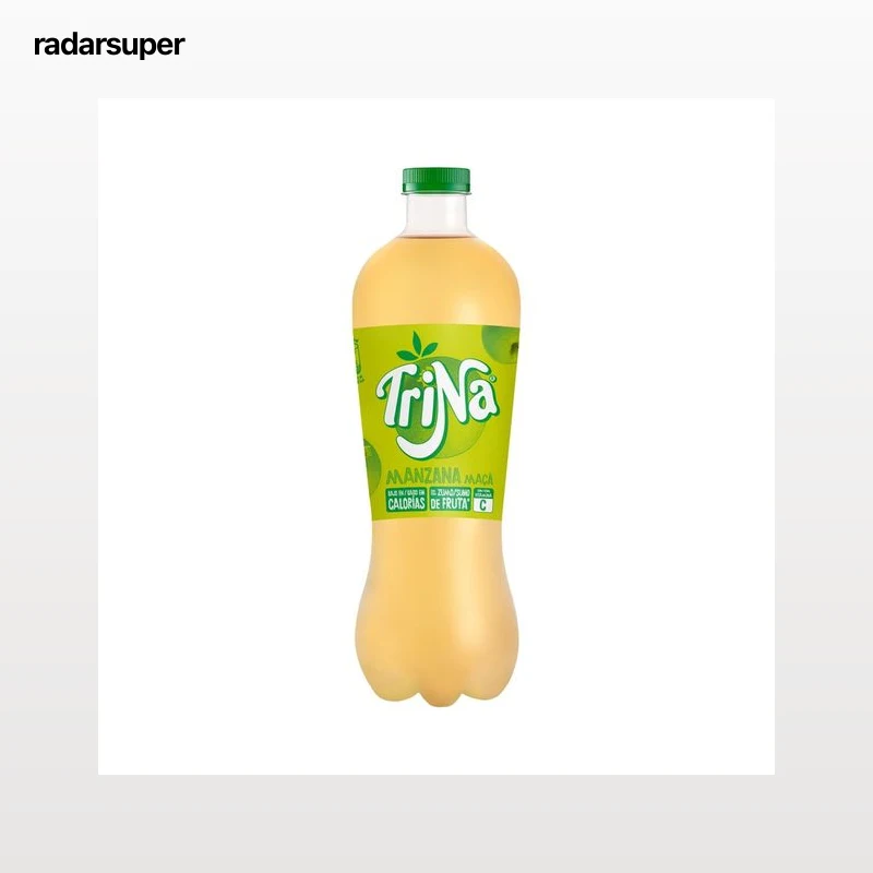 TRINA Refresco de manzana botella de 1,5 litros