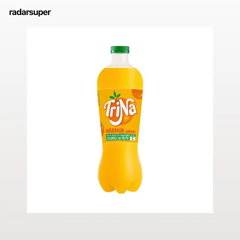 TRINA Refresco de naranja botella de 1,5 l.