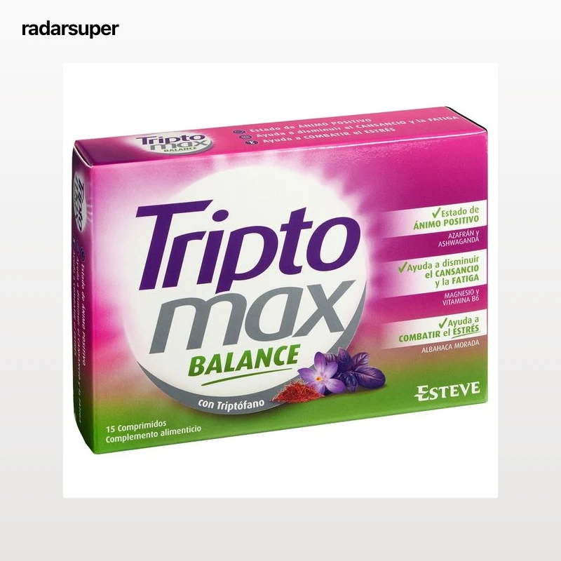 TRIPTOMAX Complemento alimenticio con Triptófano TRIPTOMAX Balance 15 uds.