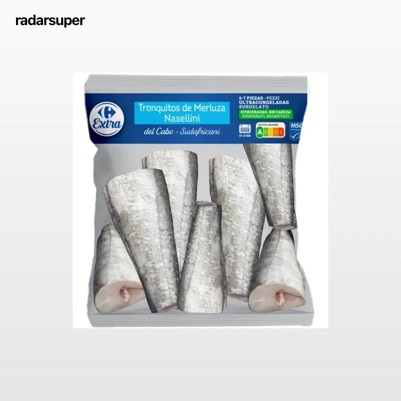 Tronquitos de merluza Carrefour Extra 500 g