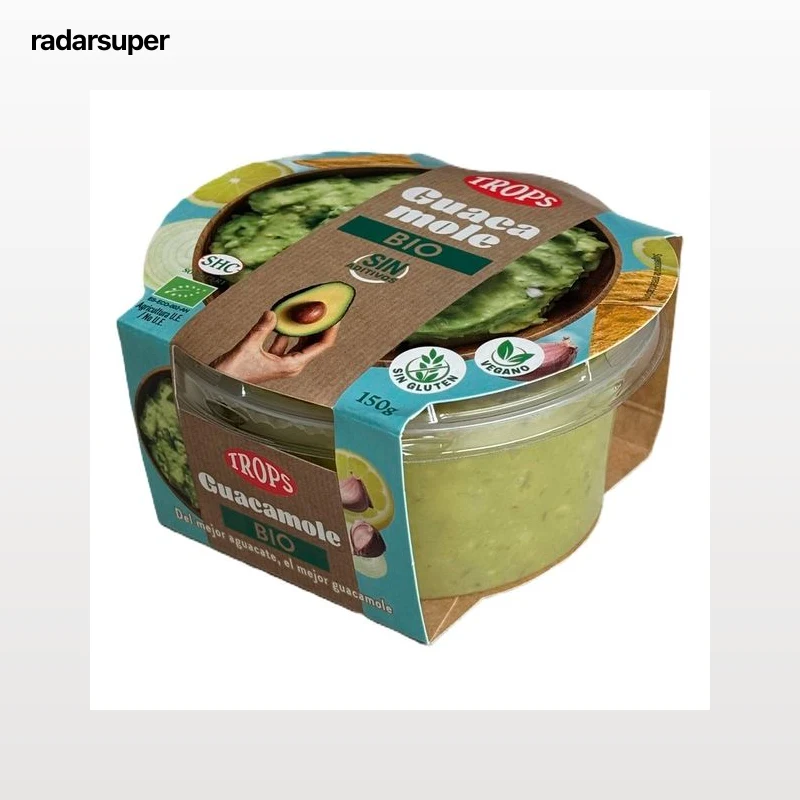 TROPS Guacamole ecológico sin aditivios 150 g.