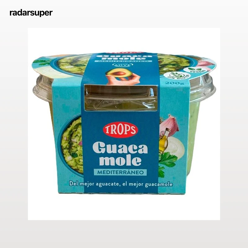 TROPS Guacamole Mediterráneo 200 g.