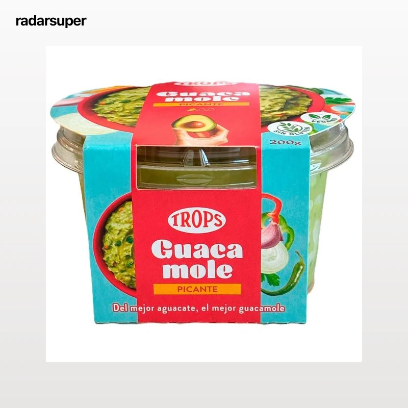 TROPS Guacamole Picante 200 g.