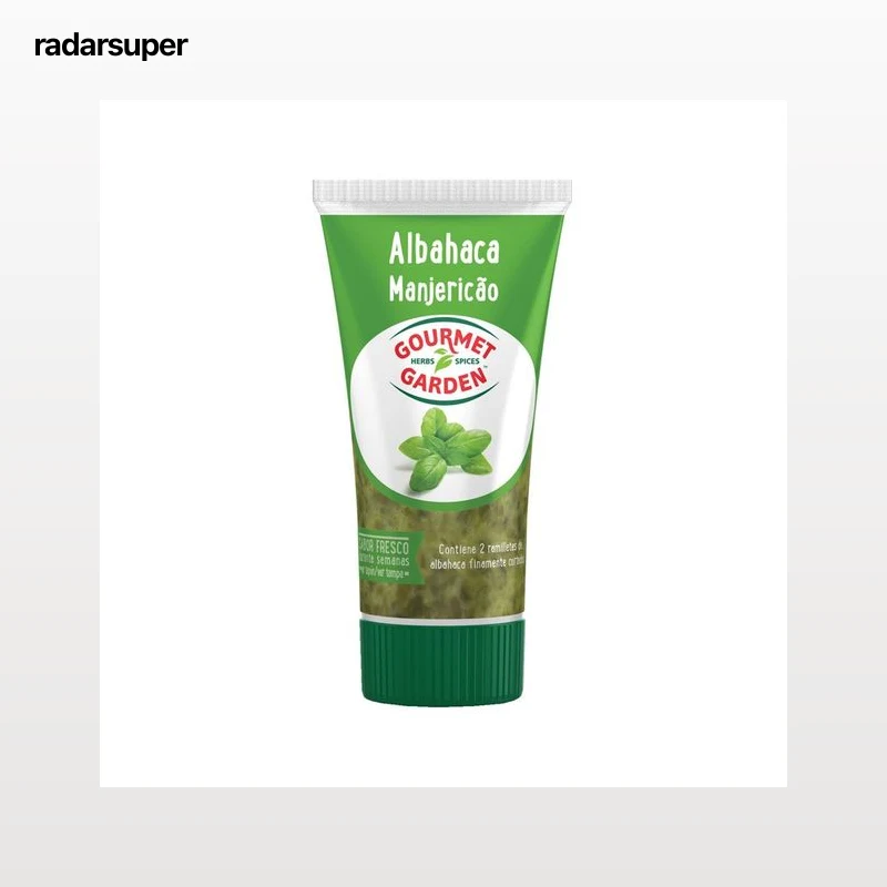 Tubo Albahaca GOURMET GARDEN 80 Gramos