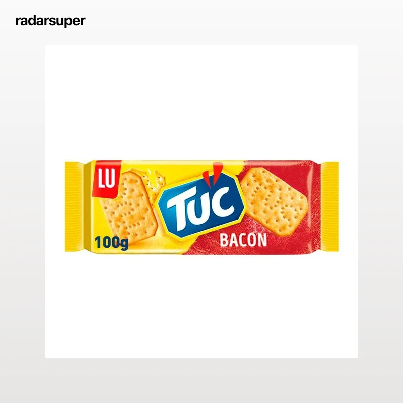 TUC Galletas saladas con sabor a bacon de LU TUC 100 g.