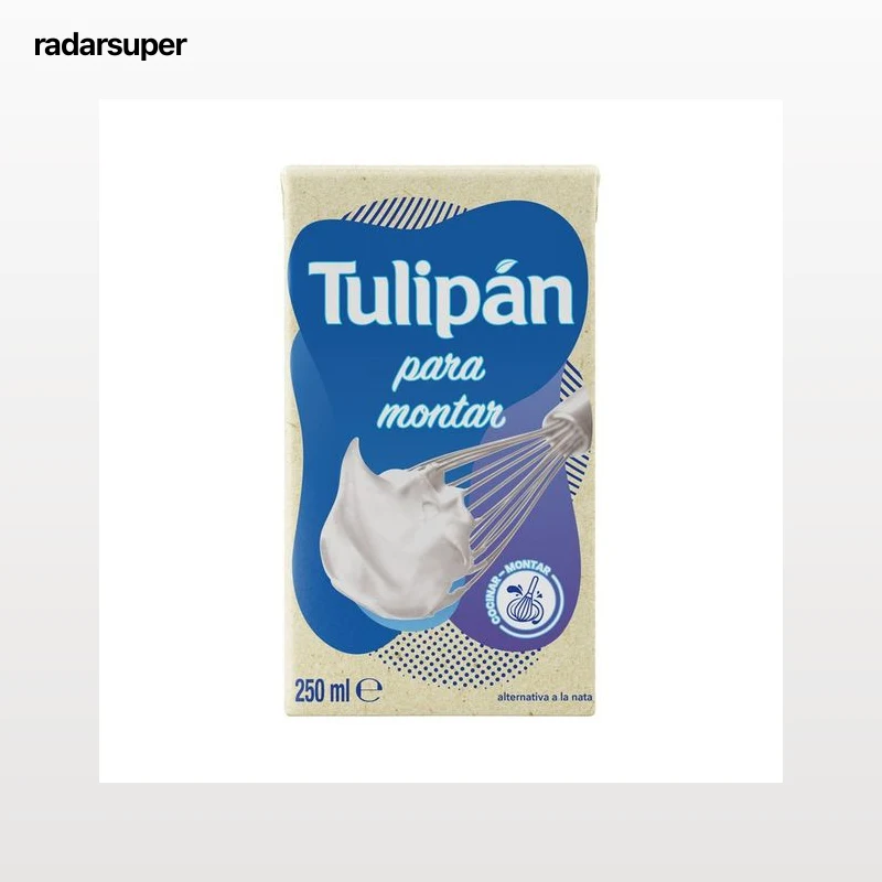 TULIPÁN Alternativa vegetal para montar 250 ml.
