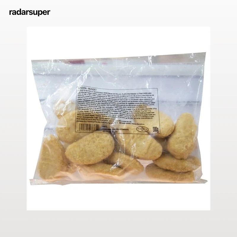 TUNDRA Nuggets (pollo rebozado) ultracongelados 300 g.