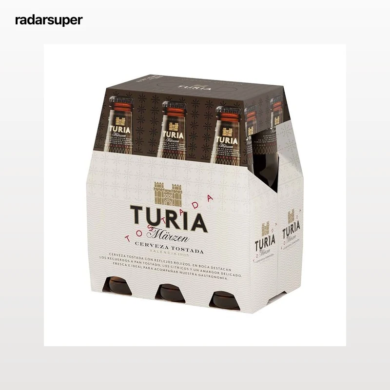 TURIA Marzen Pack cerveza tostada 6 bot. x 25 cl.