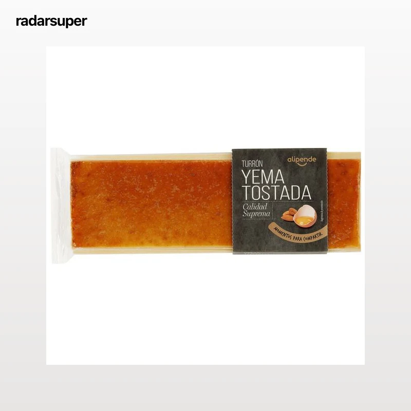 Turrón Alipende 300g yema tostada