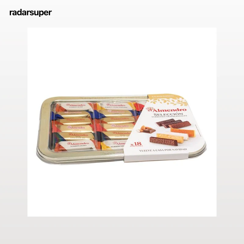 Turrón selección bandeja Almendro 400g