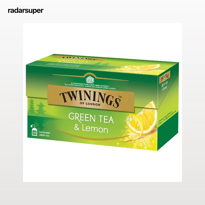 TWININGS Té verde al limón 25 uds. 50 g..