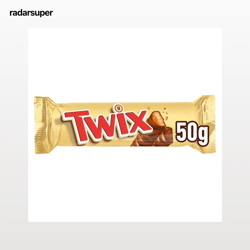 TWIX Barrita de chocolate 50 g.