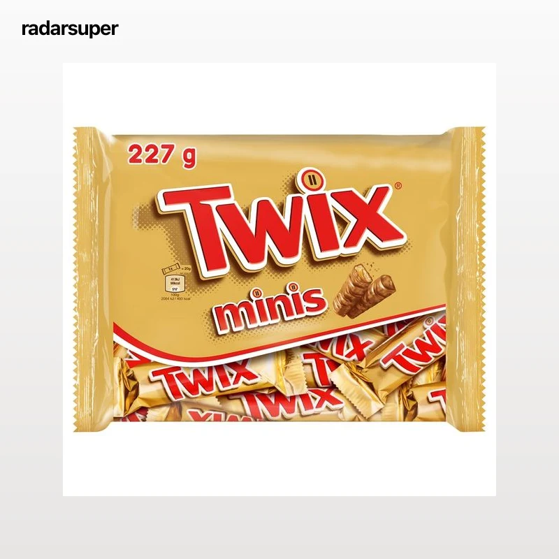 TWIX Mini Barritas de chocolate 227 g.