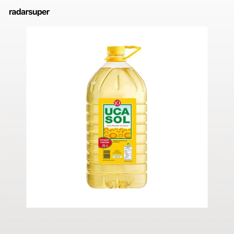 UCASOL Aceite refinado de girasol  garrafa de 5 l.