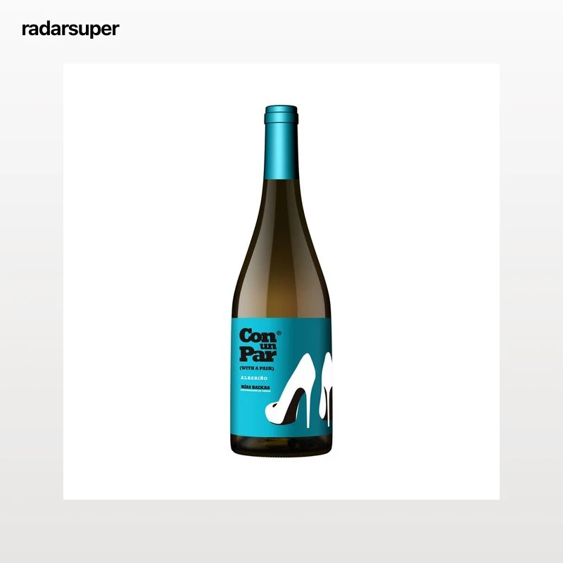 CON UN PAR  Vino blanco albariño con D.O. Rías Baixas botella 75 cl.