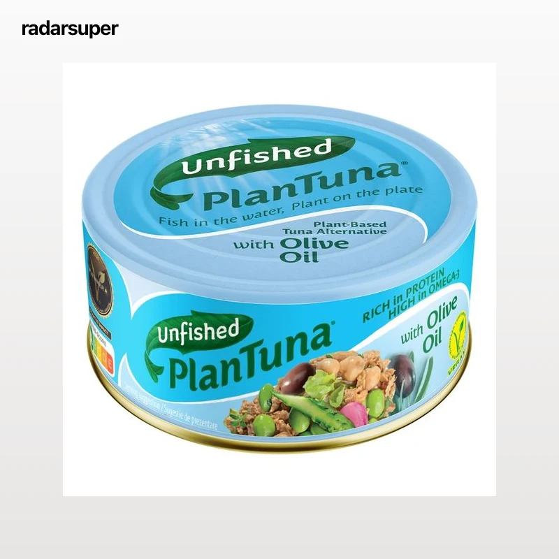 UNFISHED PLANTUNA Untable vegetal en aceite de oliva 150 g.