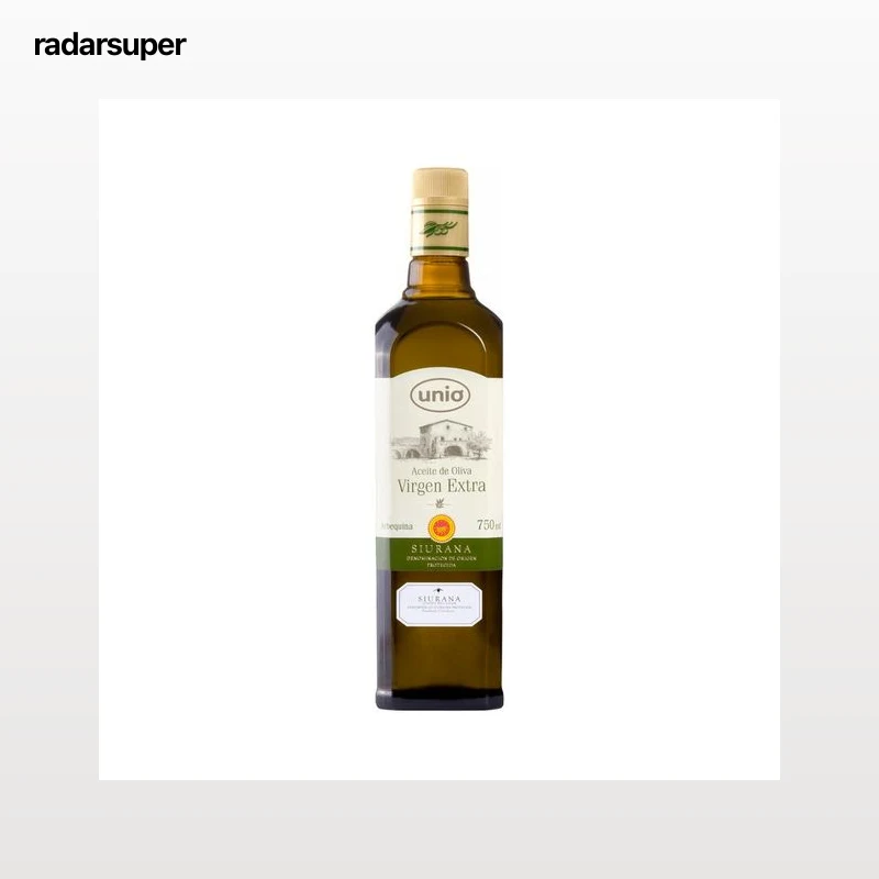 UNIO Aceite oliva virgen extra con denominación de origen protegida Siurana 750 ml.