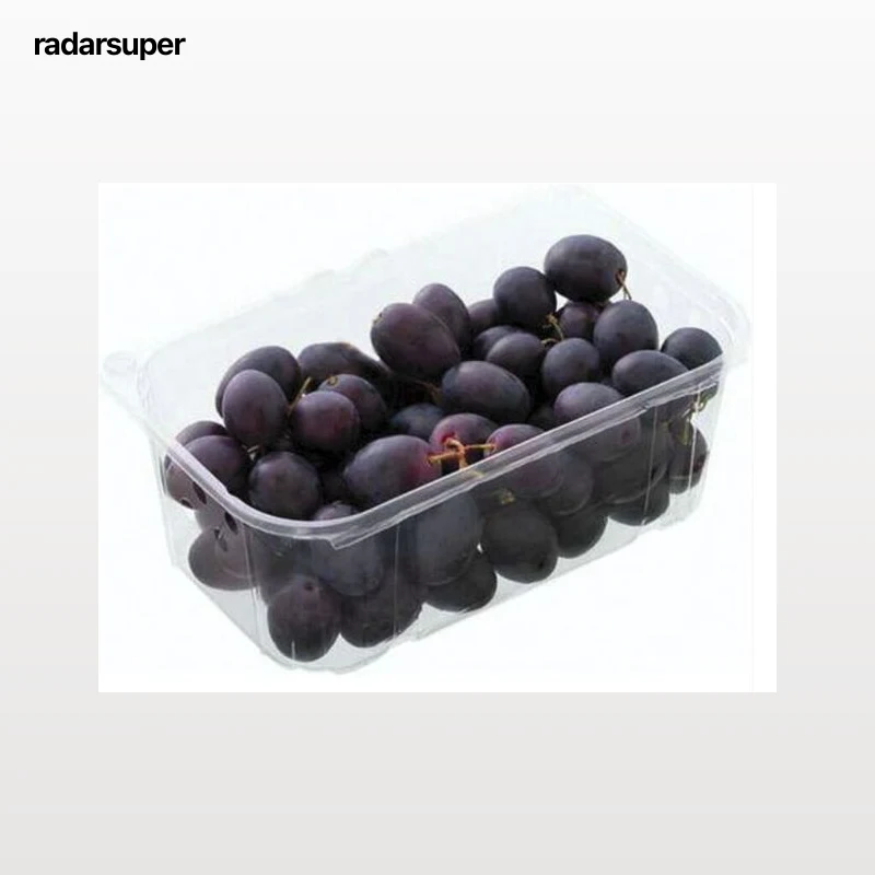 Uva roja sin semillas bandeja 500g