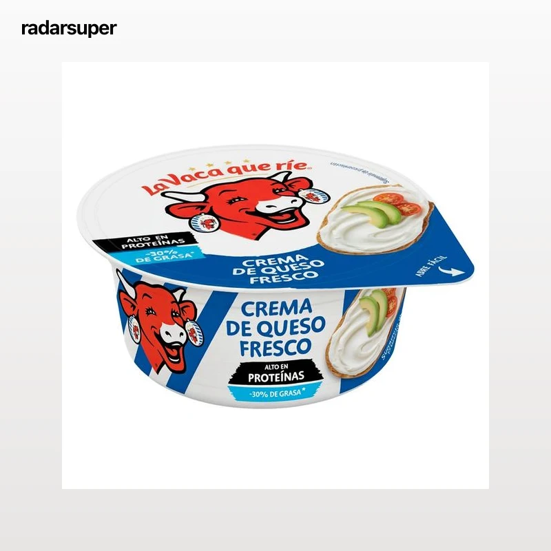 LA VACA QUE RIE Crema de queso fresco 150 g.